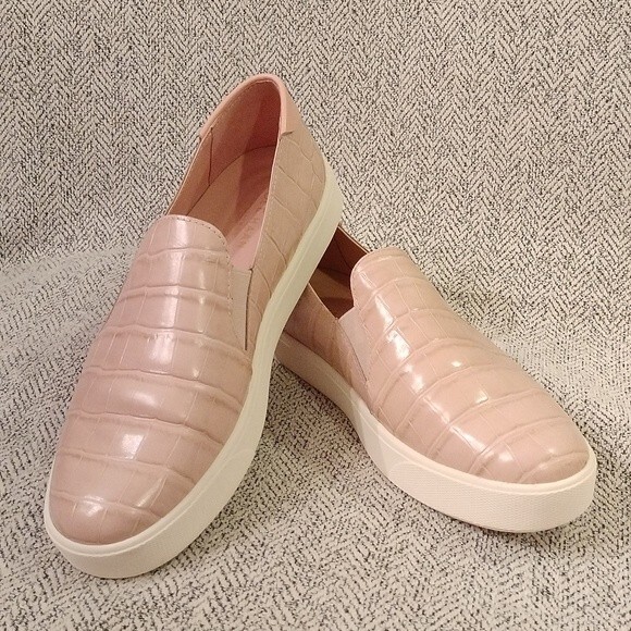 Cole Haan Grand to Pro Spectator Croc Embossed Leather Sneakers Size 10 B - Picture 1 of 11